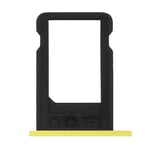 Tiroir Support Carte Nano Sim Jaune - Apple Iphone 5c