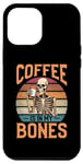 iPhone 15 Plus Retro Coffee Brewer Skeleton Case
