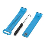 New Watch Straps For Huawei Band 2 Pro/Band 2 / ERS-B19 / ERS-B29 Sports Bracelet Silicone Strap(White) (Color : Blue)