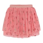 Minymo Glittrig Kjol Aop Strawberry Ice | Rosa | 122 cm