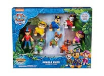 Paw Patrol: Jungle Pups Action Figures Gift Pack, with 8 Collectible Toy Figures, Kids’ Toys for Boys and Girls Aged 3 and Up