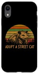 iPhone XR Vintage Opossums Outfits Adopt A Street Cat Opossum Animals Case