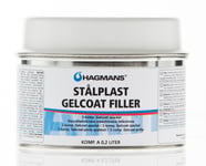 Hagmans Stålplast Gelcoat Filler - Polyesterspackel 0.2 l