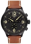 Tissot T1166173605700 T-Sport Chrono XL Quartz Brown Leather Watch