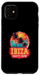 Coque pour iPhone 11 Ibiza Party Crew Vacances