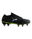 Puma Avanti 1.1 Black Mens Football Boots Leather - Size UK 8