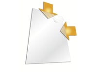 Durable Standard - L-Formad Mapp - För Dokument - För A4 (210 X 297 Mm) - Transparent (Paket Om 10)