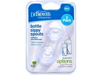 Dr Browns SR210-SILICONE Mouthpiece NON-SPRAY FOR ELKA SHOES STANDARD, 2-PACK