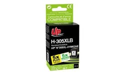 UPrint H-305XLB - 20 ml - noir - compatible - remanufacturé - cartouche d'encre (alternative pour : HP 305XL) - pour HP Deskjet 23XX, 27XX, 28XX, 41XX, 42XX; DeskJet Plus 41XX; ENVY 60XX, 64XX; ENVY Pro 64XX