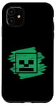 iPhone 11 Green Face Box Square Case
