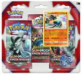Pokemon Sun & Moon Crimson invasion - 3-pack