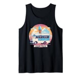 Colorful Ice Cream Truck Costume with vibrant colors Tank Top