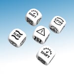 Gaslands: Skid Dice White/Black