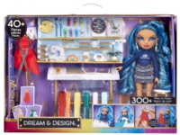 Rainbow High Dream & Design Fashion Studio Playset + Skyler Doll, Modedocka, Honkoppling, 5 År, Pojke/flicka, 280 mm, Multifärg