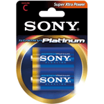 Sony Stamina Platinum, C-lr14 Batterier, 2-pack