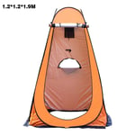 Yunbai Outdoor Privacy Tent Shower Tent Dressing Tent, Waterproof Portable Up Toilet Tents For Camping - Pop Up Pod Tent Changing Dressing Room Privacy Beach Tent 2 Windows Instant Portable Shower Ten
