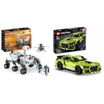 LEGO Technic NASA Mars Rover Perseverance Space Set with AR App Experience, Science Discovery Set & Technic Ford Mustang Shelby GT500 Set, Pull Back Drag Toy Race Car Model Building Kit