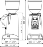 Automatic Eureka Espresso Grinder Zenith Club On Demand Easy Use Coffee Grinding