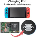 High Quality 10Pcs 12-pin Replacement Type C Charging Port For Nintendo Switch