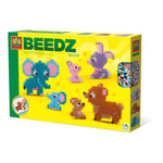 Beedz Cute Family Animals 1800 Iron-on Beads Mosaic Art Kit