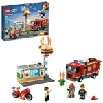 LEGO 60214 City Fire Burger Bar Fire Rescue