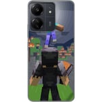 Xiaomi Redmi 13C Genomskinligt Skal Minecraft