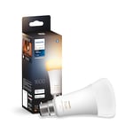 Philips Hue NEW White Ambiance Smart Light Bulb 100W - 1600 Lumen [E27 Edison Screw] With Bluetooth. Works with Alexa, Google Assistant and Apple Homekit