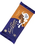 Stor Karl Fazer Chokladkaka med Salt Toffee Crunch 145 gram