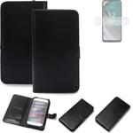 phone Case Wallet Case for Nokia C32 Mobile phone protection black