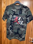 Nike Air Jordan Men’s T Shirt Size Medium Camouflage New Tags Short Sleeves Rare