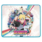 Konix Boruto Naruto Next Generations Tapis de Souris Gaming World 32 x 27 cm - Base antidérapante - Motif Konoha