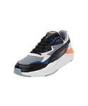 PUMA Men's X-RAY Speed Sneaker, Filtered ASH Black-Feather Gray-Ultra Orange, 6.5 UK