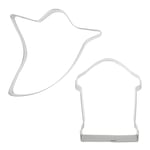 Iloleipuri - Pepparkaksformar 2-pack Spöke Rostfri