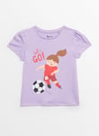 Tu Euros Lilac Football T-Shirt 2-3 years Pink Years female