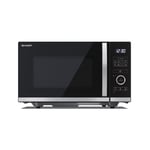 SHARP Microwave Oven with 8 Cooking Functions 25L 900W Flatbed YC-QS254AU-B