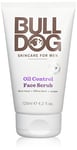 Bulldog Oil Control Face Scrub for Men, 125 ml, Pack of 4