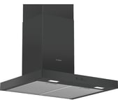 Bosch Series 2 DWB66BC60B Chimney Cooker Hood - Black, Black