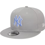 New Era 9FIFTY Outline New York Yankees Snapback Cap - Grå - str. M/L