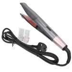 (UK Plug)Hair Straightener Curler Temperature Adjustable LCD Curling Iron TDM