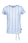 Hkm Girl's Bibi&Tina Stripes T-Shirt, Light Blue/White, 164 (EU)