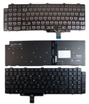 Dell precision 15 3560 Backlit Black UK Layout Replacement Laptop Keyboard