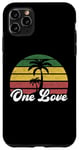Coque pour iPhone 11 Pro Max Jamaica One Love Reggae Caribbean Music Rasta Rastafari pour homme