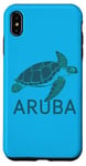 iPhone XS Max Sea Turtle Aruba One Happy Island beautiful sunset beach Case