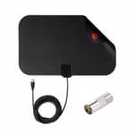 Amplified Hd Antenna Free Channels Cut Cable Live Tv Ota Wave An Black