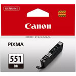 Genuine Canon CLI-551 Black Ink Cartridge For Canon Pixma iP7200, iP7240-INDATE
