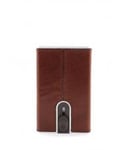 THE BRIDGE STORY Leather eject rfid card holder