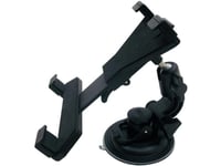Techly I-Tablet-Vent, Bil, Passiv, Galaxy Tab 2 10", Galaxy Tab 2 7", Galaxy Tab 3 10", Galaxy Tab 3 7", Galaxy Tab 3 8", Ipad 2,..., Abs, Gummi, Svart, 353 G