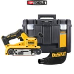 DeWalt DCW220NT-XJ 18v XR Brushless Belt Sander 75mm With TSTAK Carry Case