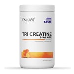 OSTROVIT TRI CREATINE MALATE VIT B6 TAURINE  MUSCLE STRENGTH POWDER 500G ORANGE