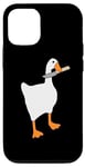 iPhone 13 Pro Goose Game Sticker, Funny Goose Case